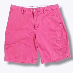 Polo Ralph Lauren Stretch Classic Shorts Salmon Preppy Chino Summer Casual 35"